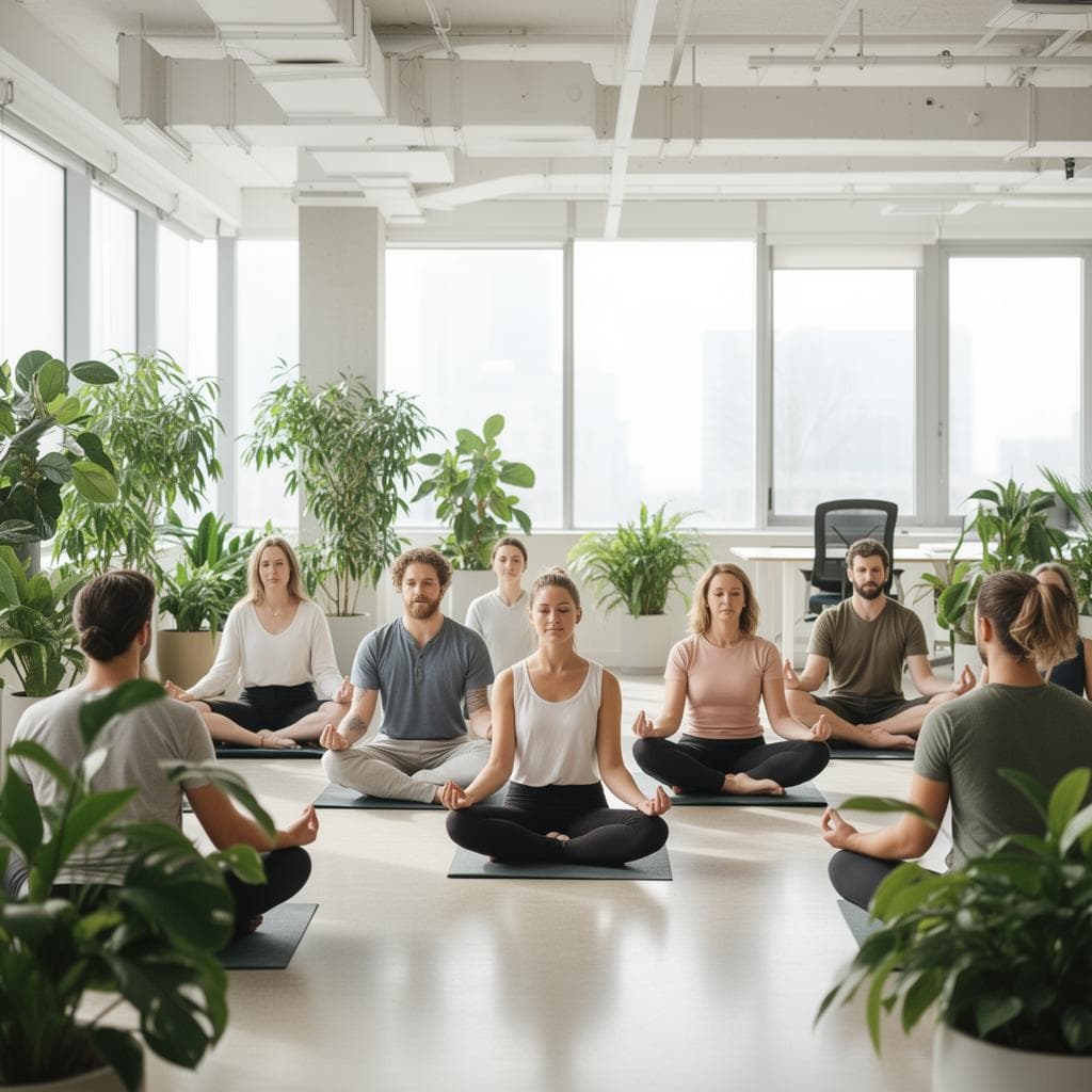 Corporate wellness workshop